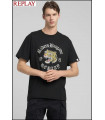 CAMISETA CON TIGRE ESTAMPADO REPLAY