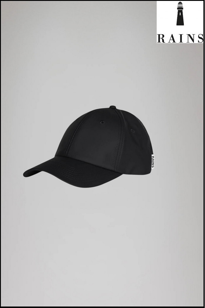 GORRA IMPERMEABLE NEGRA UNISEX RAINS