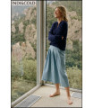 FALDA DENIM PLIEGUES INDI&COLD