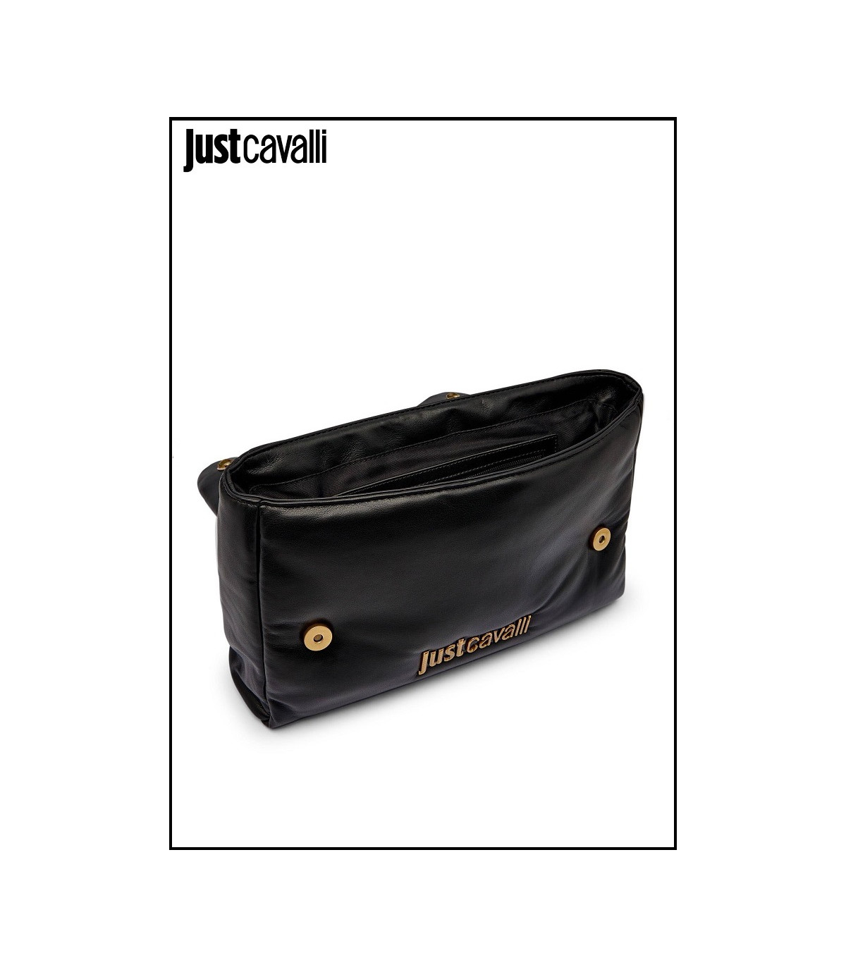 BOLSO FOULARD NEGRO JUST CAVALLI