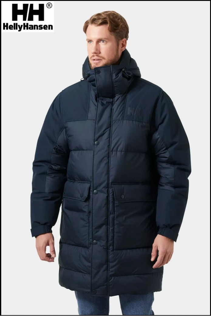 PARKA ESCAPE DOWN AZUL HELLY HANSEN