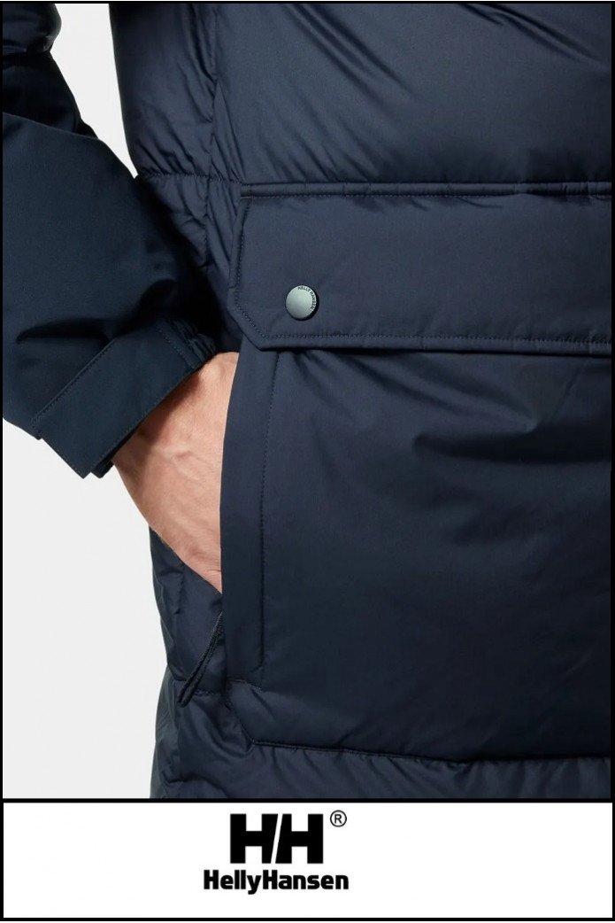 PARKA ESCAPE DOWN AZUL HELLY HANSEN