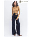 PANTALÓN KARWAR TERCIOPELO AZUL MARINO MASAVI