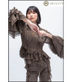 BLUSA VOLANTES GVL BROWN MASAVI