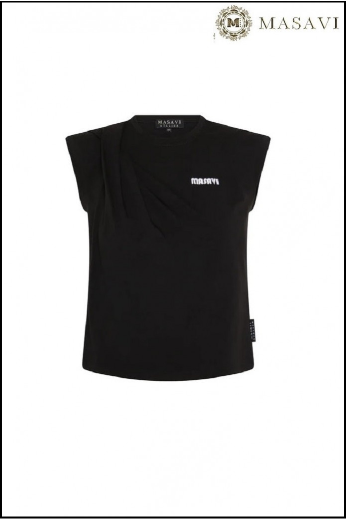 CAMISETA NUDO NEGRO MASAVI