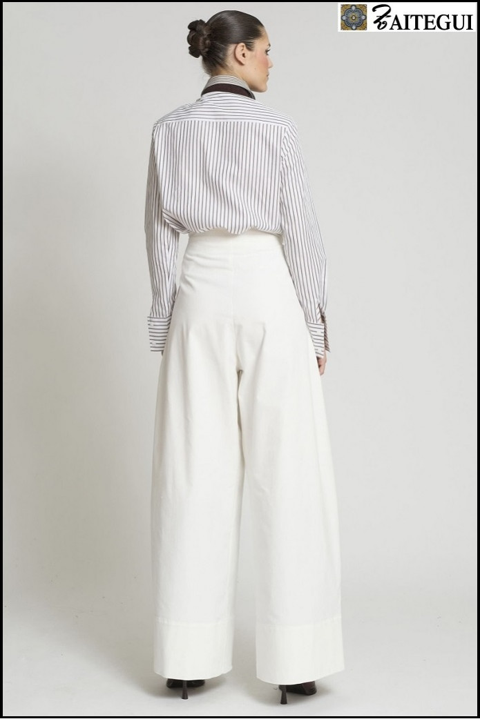 PANTALON MOSCÚ VELVETON CRUDO ZAITEGUI