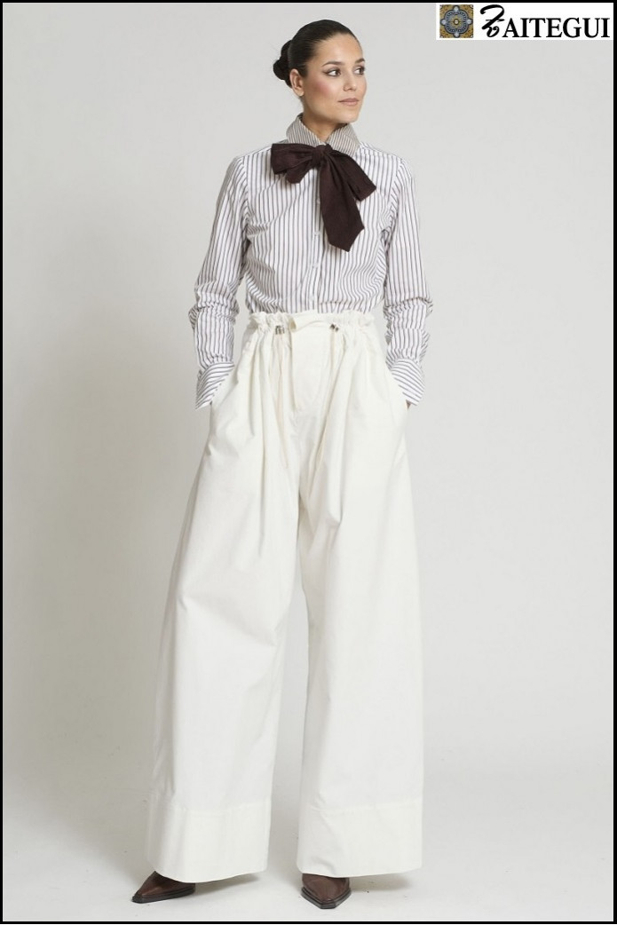 PANTALON MOSCÚ VELVETON CRUDO ZAITEGUI