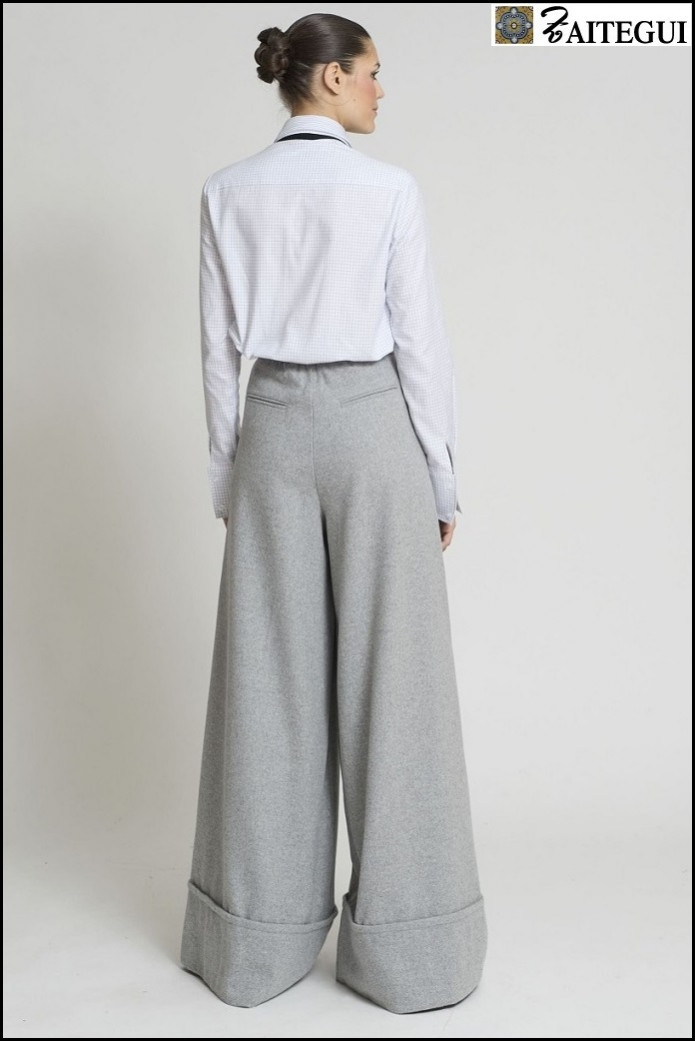 PANTALÓN ALEJANDRA GRIS ZAITEGUI