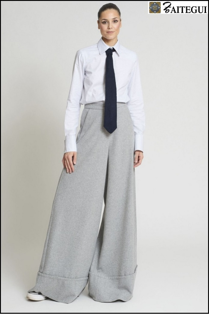 PANTALÓN ALEJANDRA GRIS ZAITEGUI