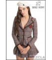 CHAQUETA CUADRO SCHOOL HIGHLY PREPPY