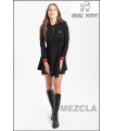 VESTIDO PUNTO NEGRO EVASÉ HIGHLY PREPPY