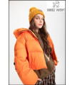 PLUMAS CORTO NARANJA HIGHLY PREPPY
