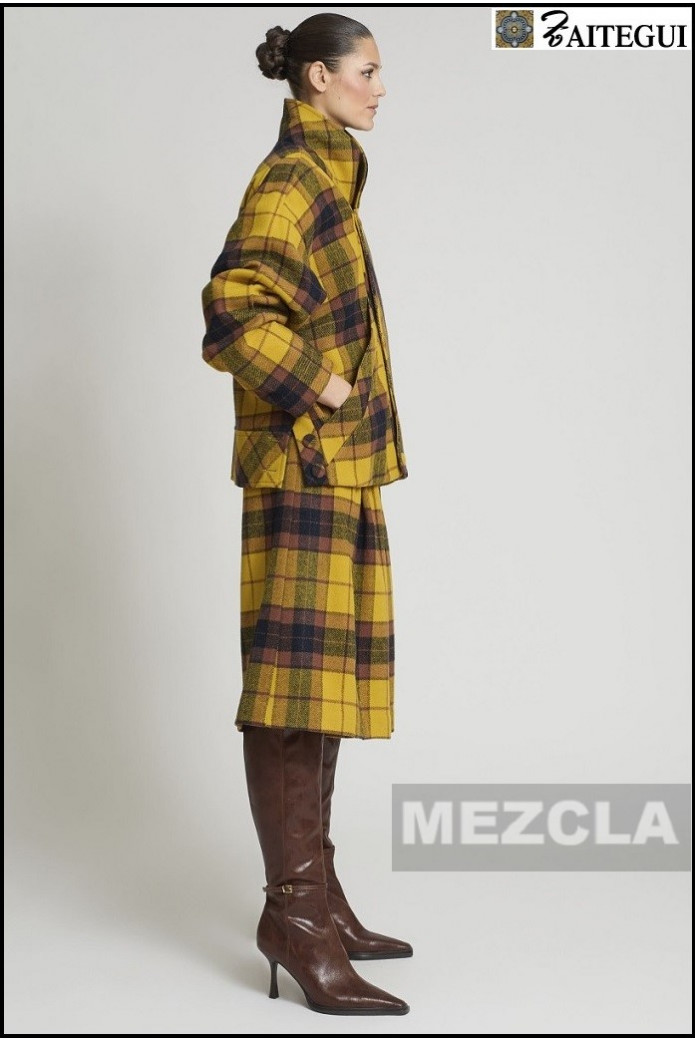 BERMUDA SAMURAY CUADROS ZAITEGUI