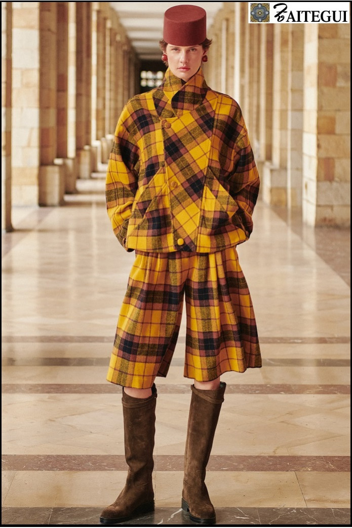 BERMUDA SAMURAY CUADROS ZAITEGUI