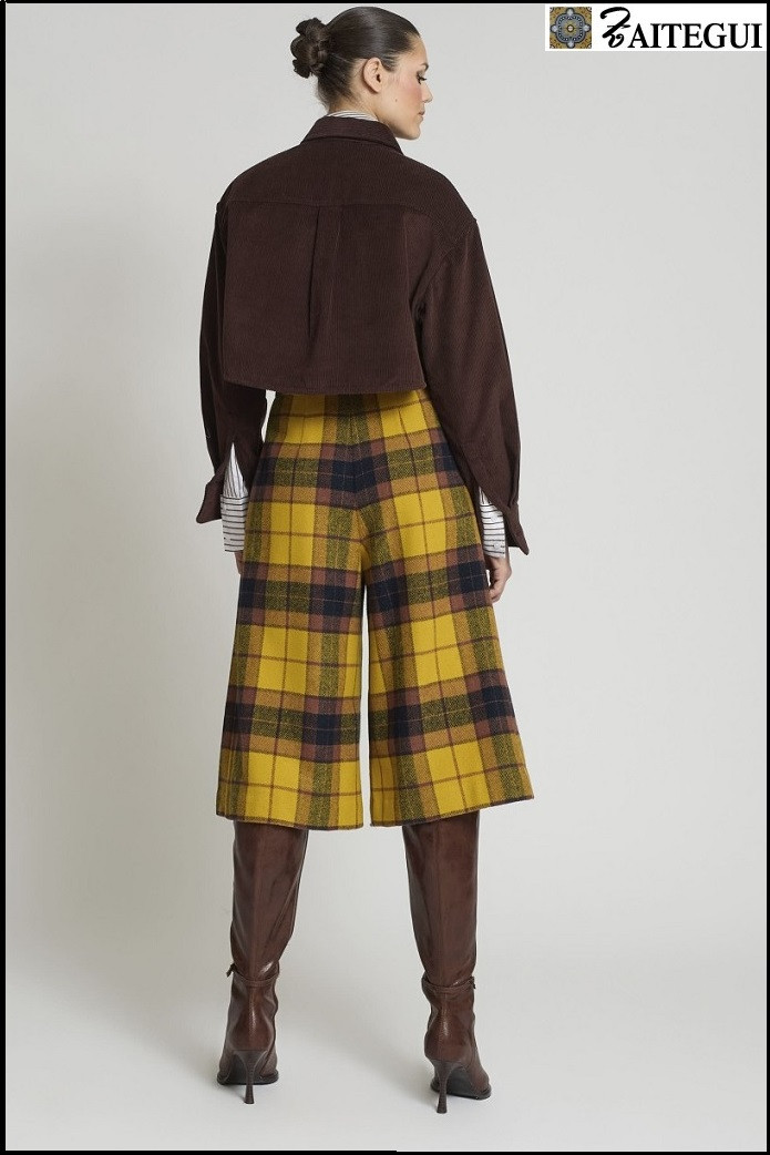 BERMUDA SAMURAY CUADROS ZAITEGUI