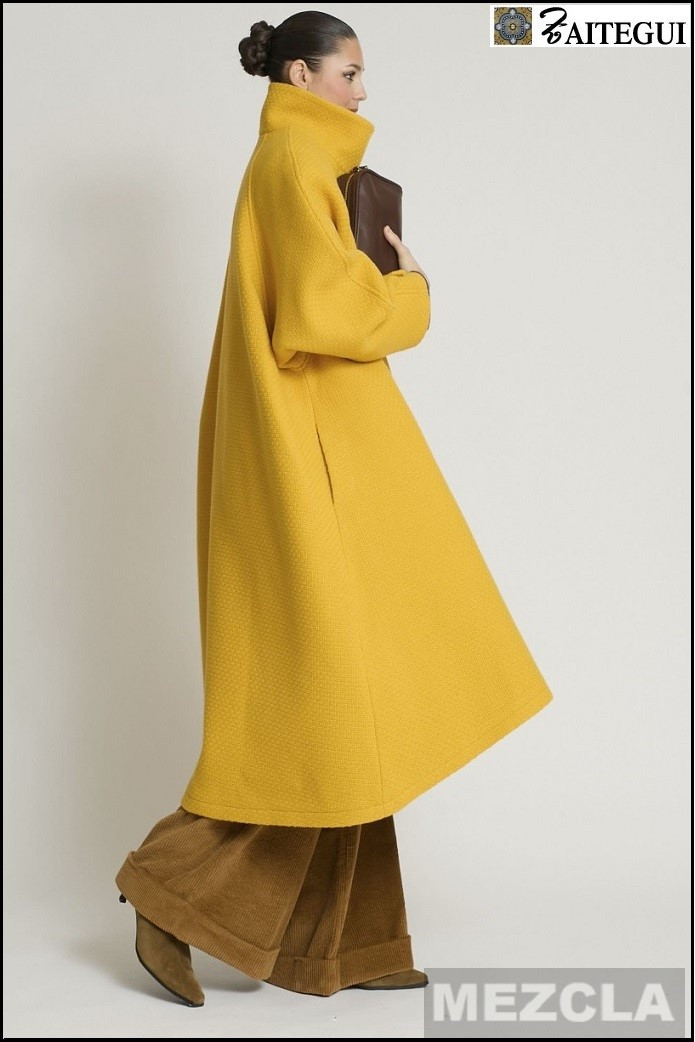 ABRIGO TUTI AMARILLO ZAITEGUI