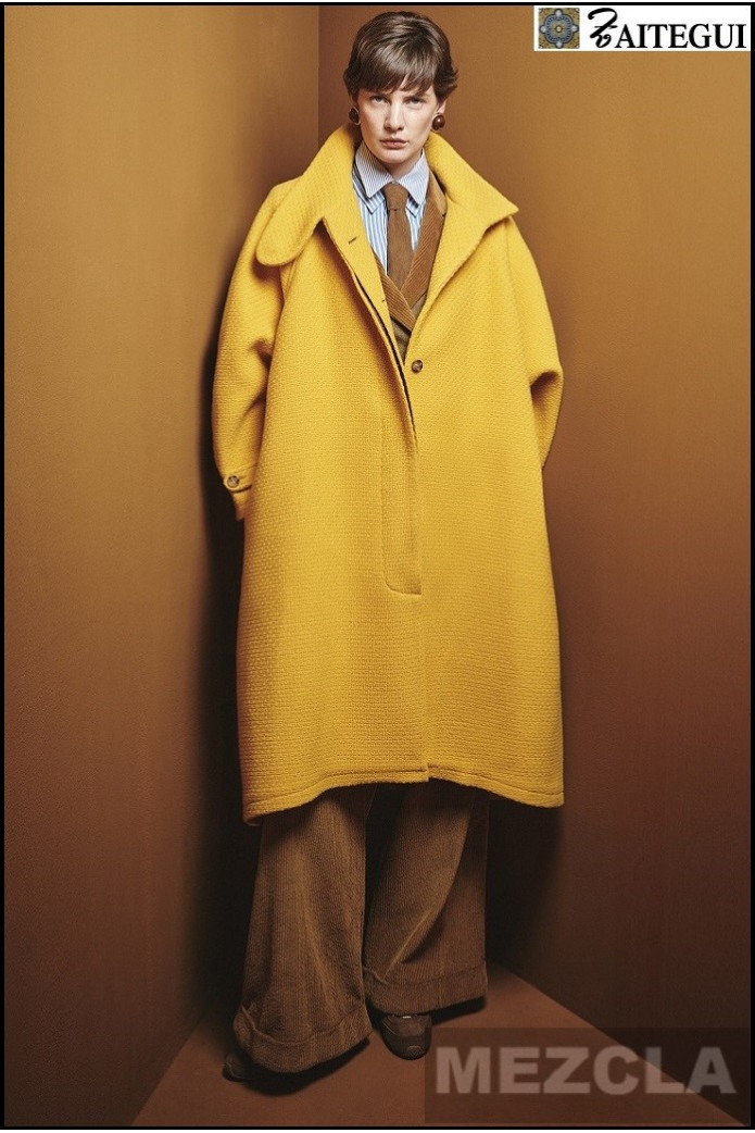 ABRIGO TUTI AMARILLO ZAITEGUI