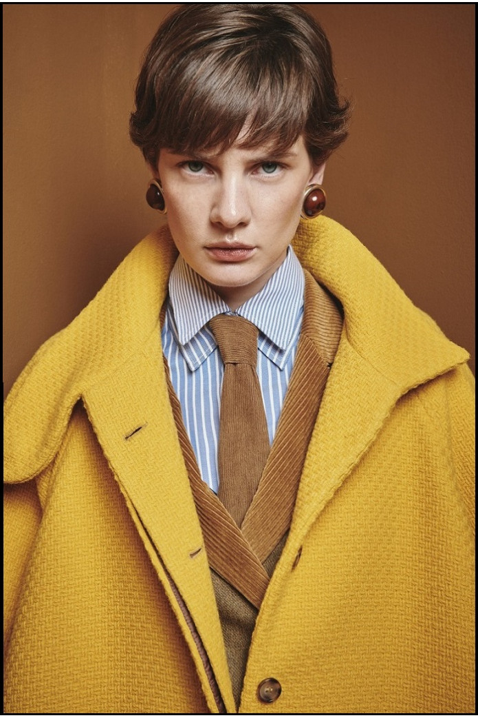 ABRIGO TUTI AMARILLO ZAITEGUI