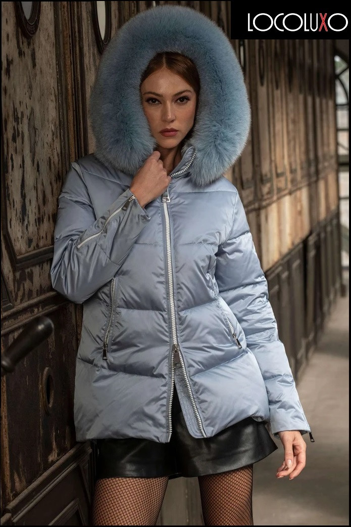 PLUMÍFERO AZUL LOCO LUXO