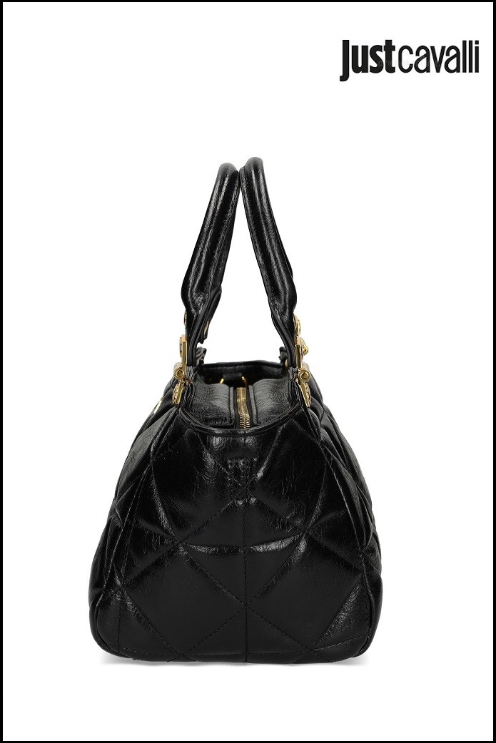 BOLSO ACOLCHADO NEGRO JUST CAVALLI