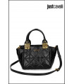 BOLSO ACOLCHADO NEGRO JUST CAVALLI