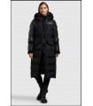 PARKA LARGA NEGRO KHUJO