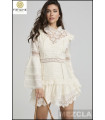 VESTIDO FLOR DE ENCAJE FETICHE SUANCES