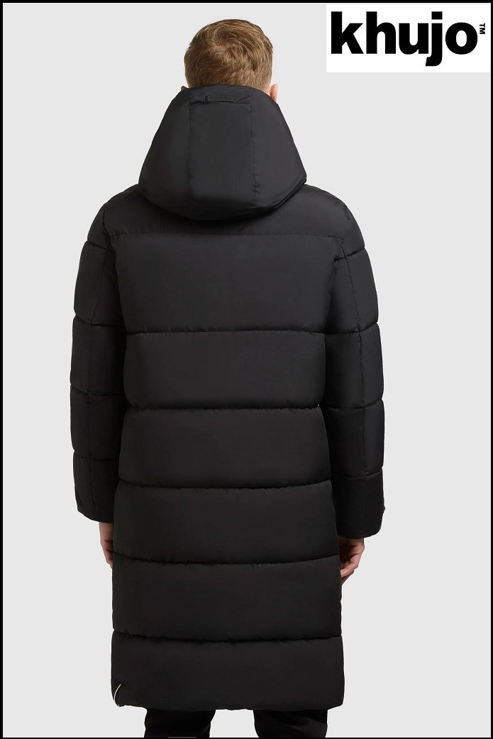 PARKA AZUL MARINO LARGA KHUJO