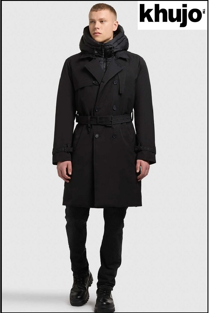 GABARDINA NEGRA KHUJO