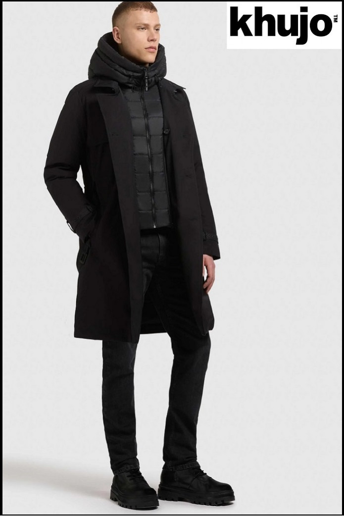 GABARDINA NEGRA KHUJO