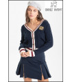 JERSEY SCHOOL MARINO HIGHLY PREPPY