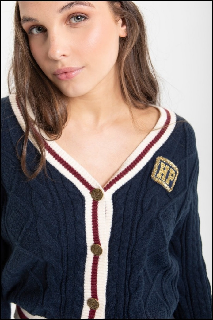 JERSEY SCHOOL MARINO HIGHLY PREPPY