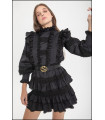 VESTIDO ENTREDOS NEGRO HIGHLY PREPPY