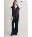 PANTALÓN ANCHO PANA VERDE YERSE