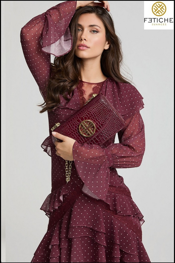 VESTIDO BOHEMIAN FLAME FETICHE SUANCES