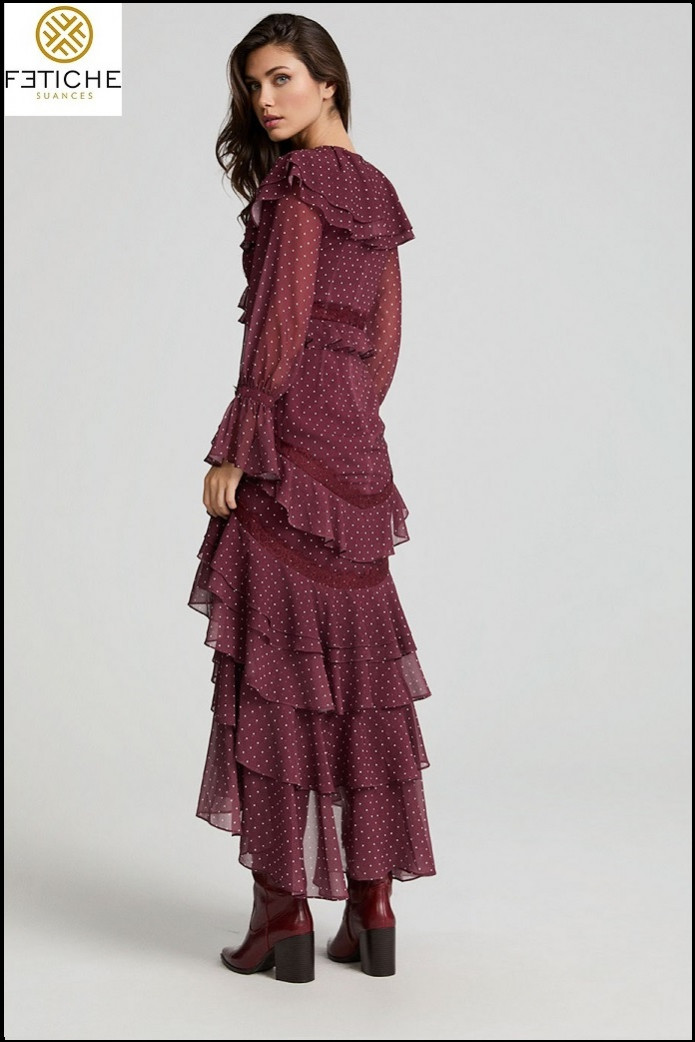 VESTIDO BOHEMIAN FLAME FETICHE SUANCES