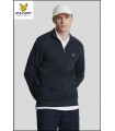 SUDADERA CON CREMALLERA AZUL LYLE & SCOTT