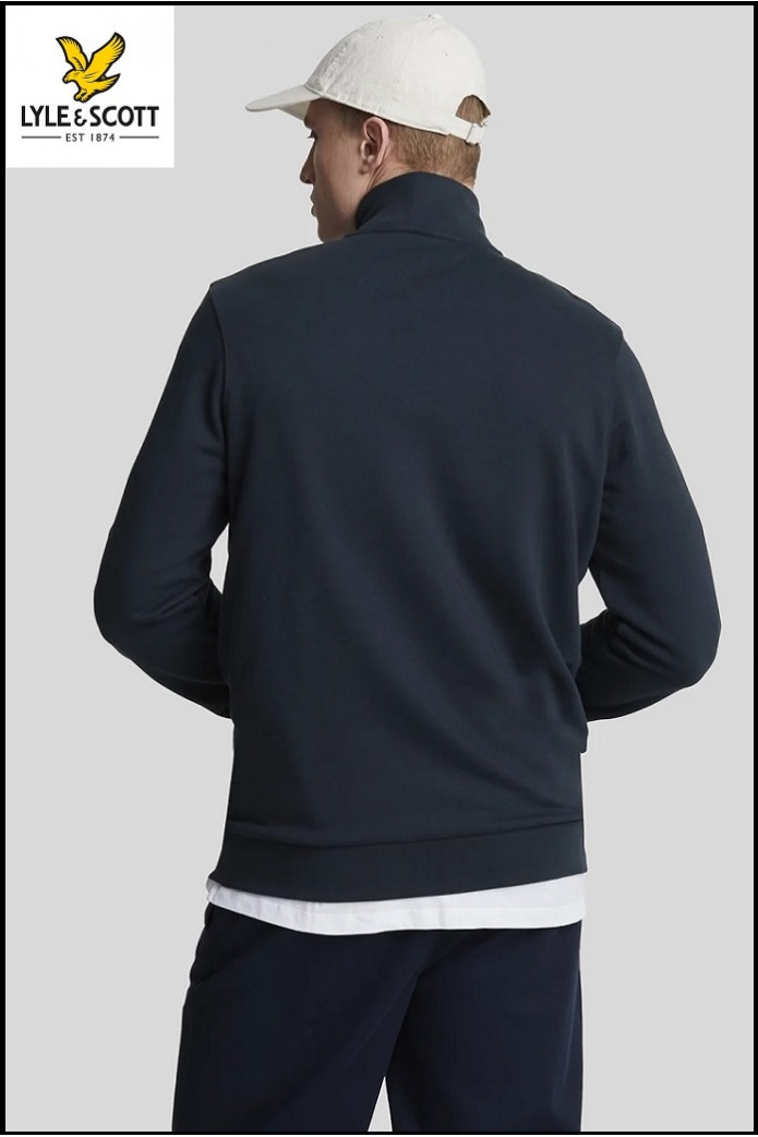 SUDADERA CON CREMALLERA AZUL LYLE & SCOTT