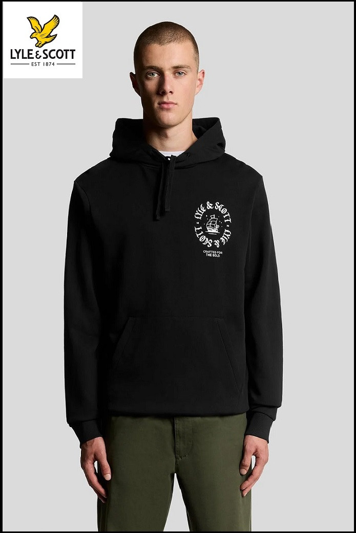 SUDADERA CON GRÁFICO DE BARCO LYLE & SCOTT