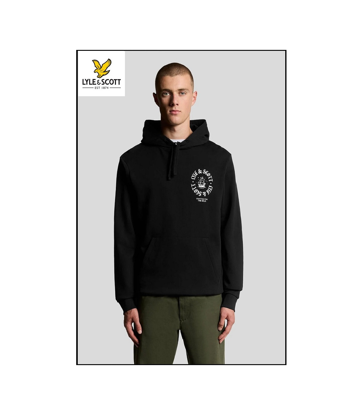 SUDADERA CON GRÁFICO DE BARCO LYLE & SCOTT