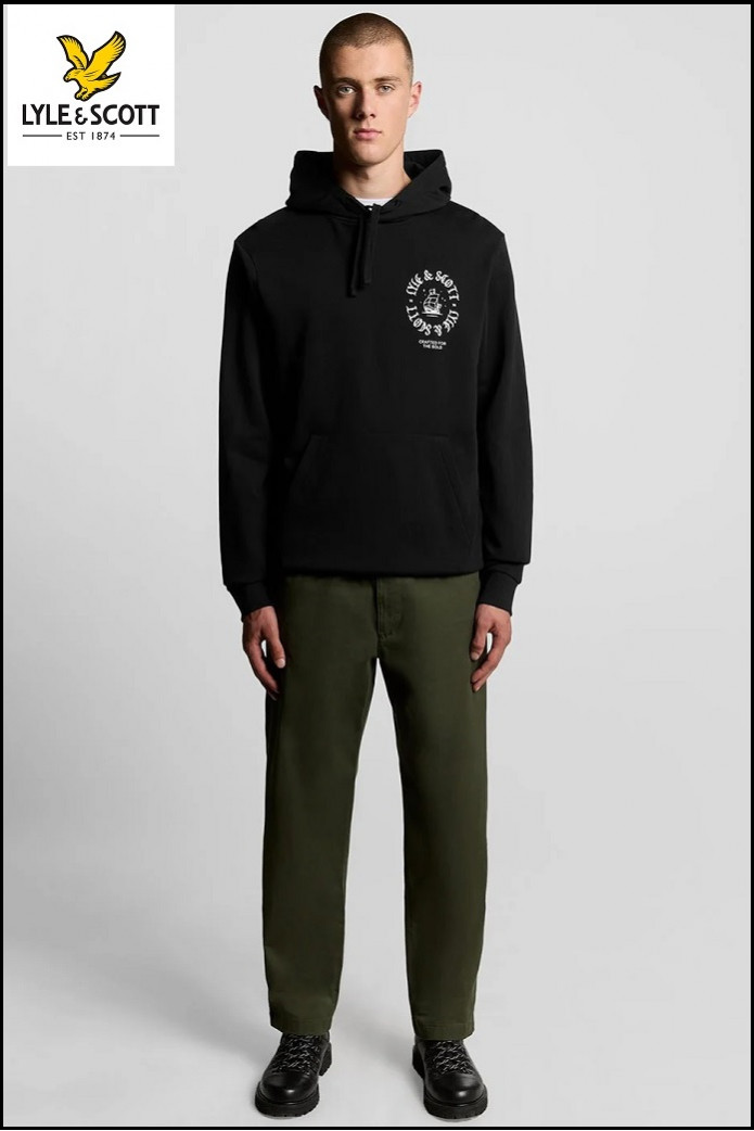 SUDADERA CON GRÁFICO DE BARCO LYLE & SCOTT