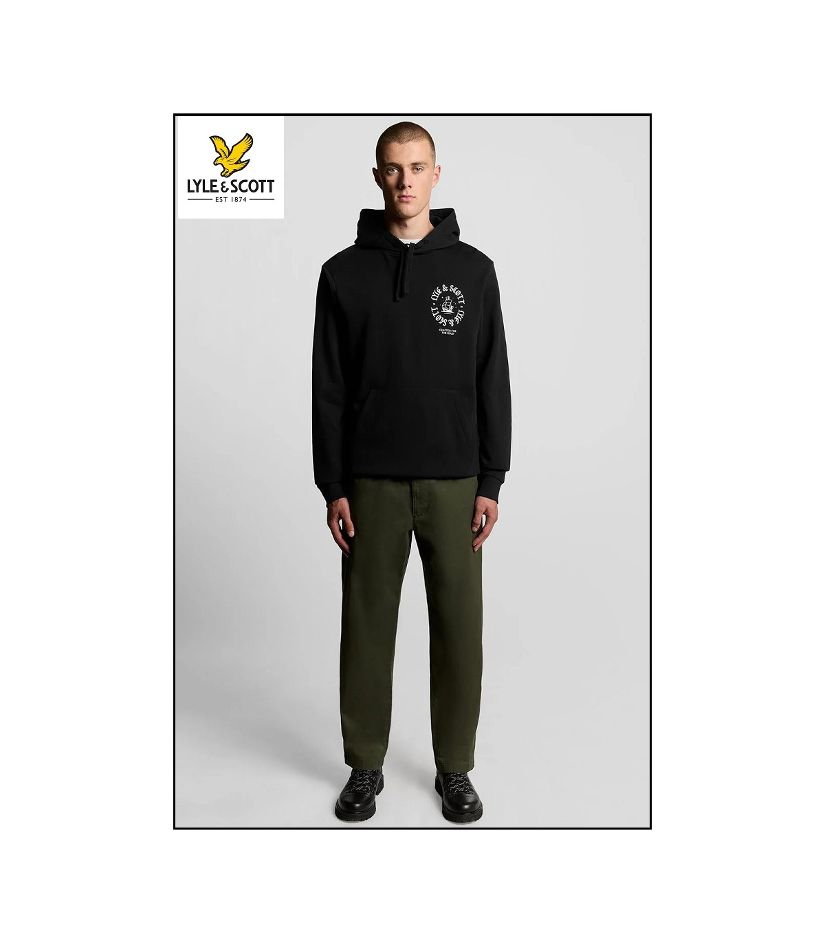 SUDADERA CON GRÁFICO DE BARCO LYLE & SCOTT
