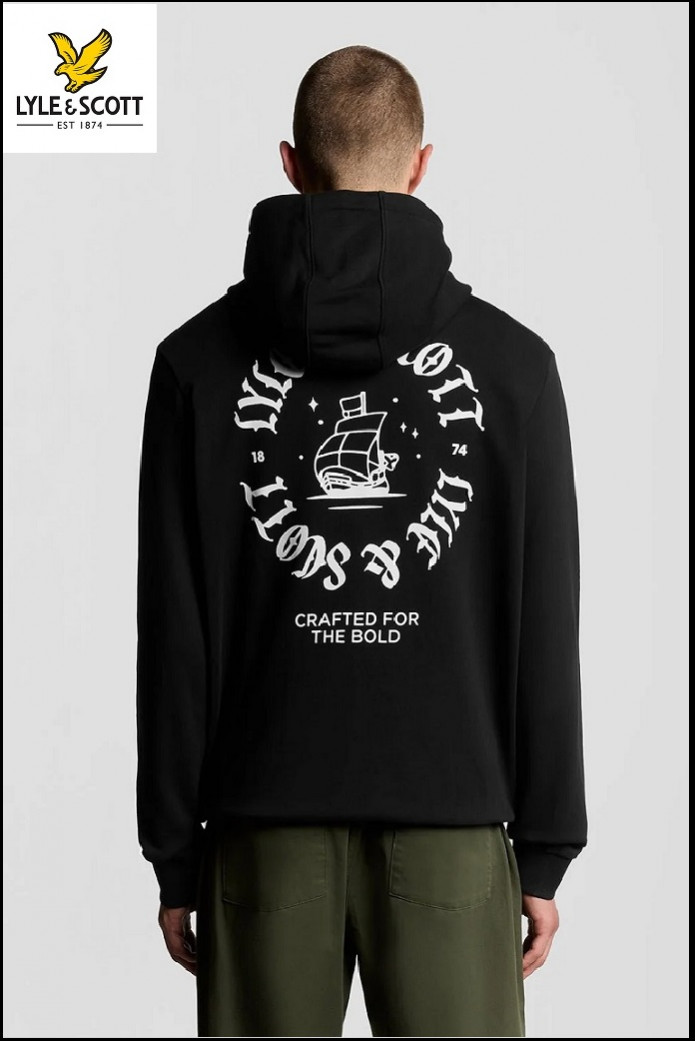 SUDADERA CON GRÁFICO DE BARCO LYLE & SCOTT