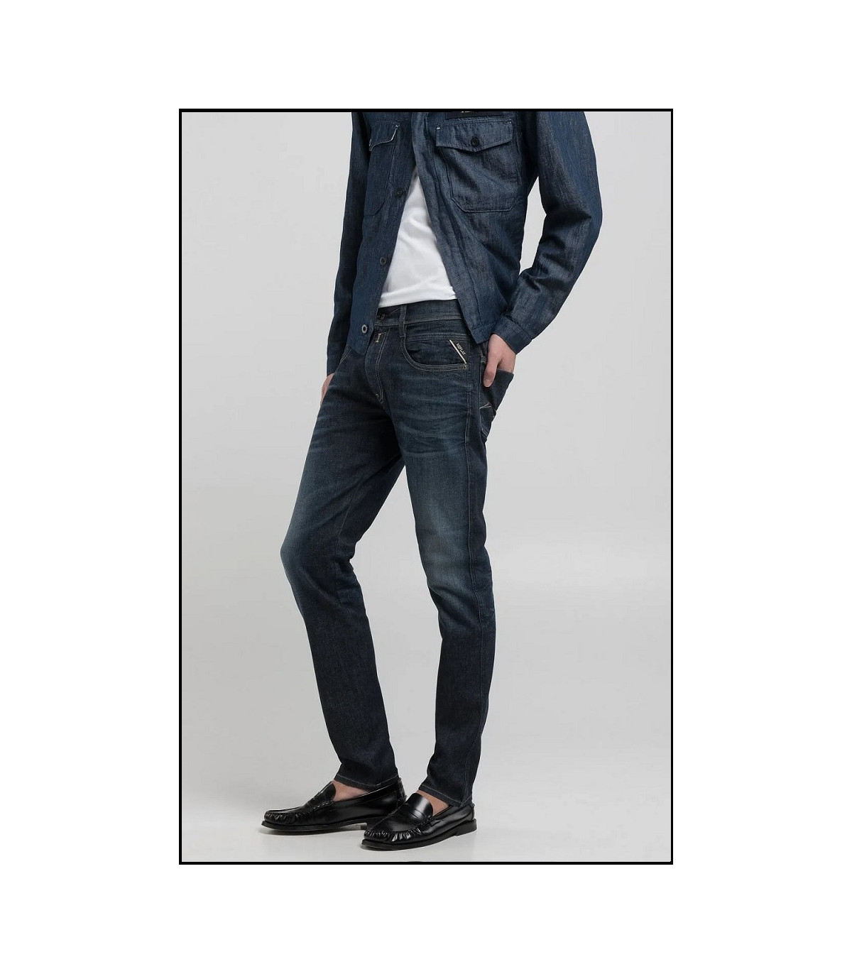 VAQUEROS SLIM FIT ANBASS REPLAY