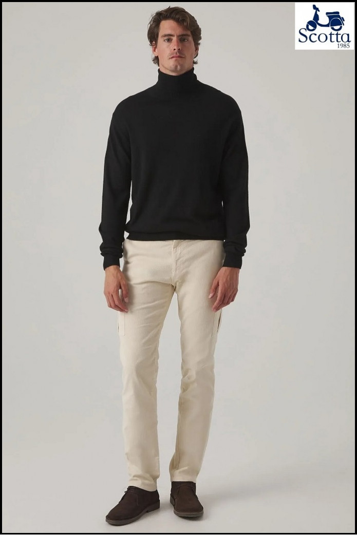 JERSEY TURTLE NECK NEGRO SCOTTA