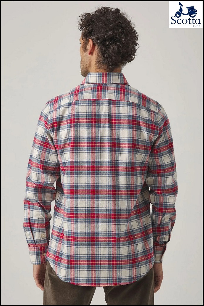 CAMISA SCOTLAND TARTÁN CRUDO SCOTTA
