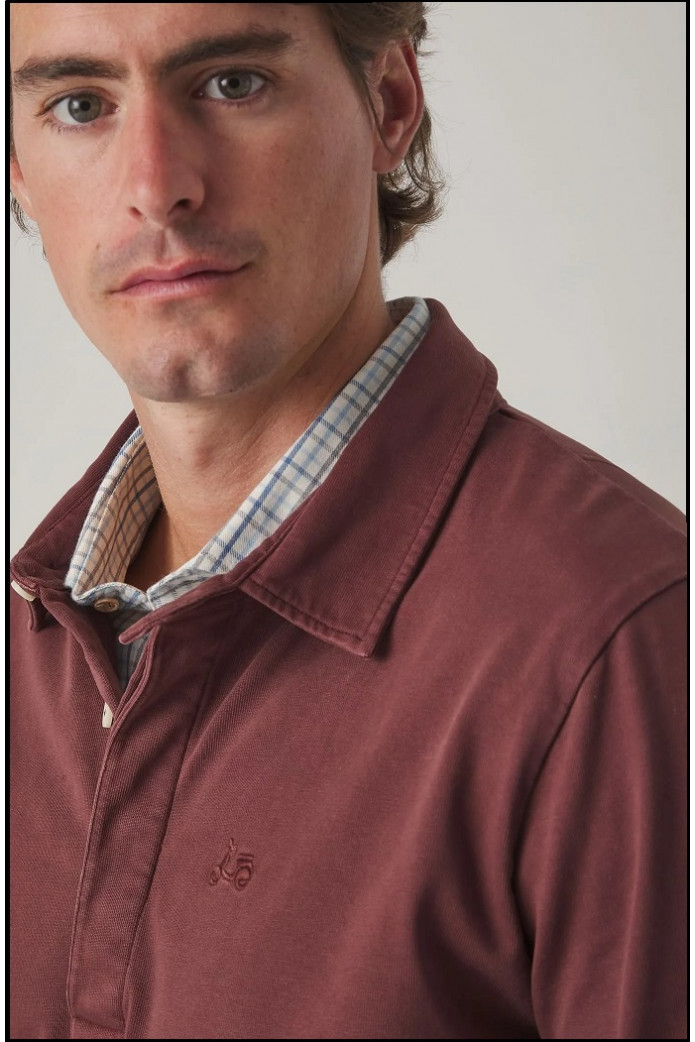 POLO RUGBY BROTHER BURDEOS SCOTTA