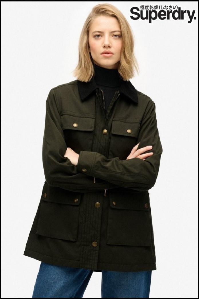 CHAQUETA ENCERADA SUPERDRY