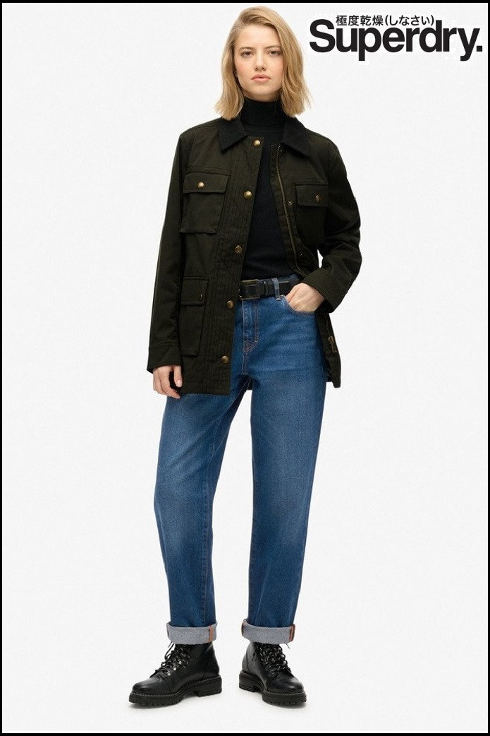 CHAQUETA ENCERADA SUPERDRY