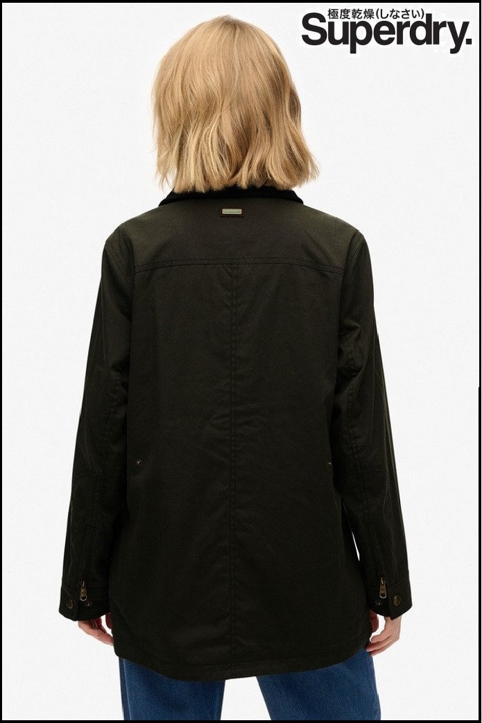 CHAQUETA ENCERADA SUPERDRY